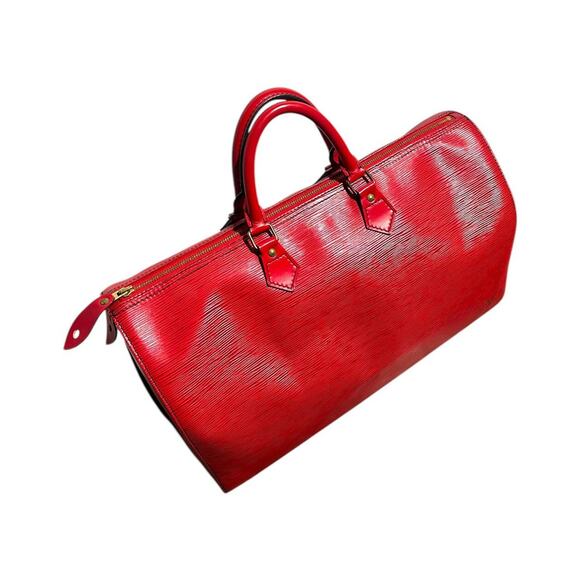 Epi leather keepall 50 duffle - Picture 2 of 5